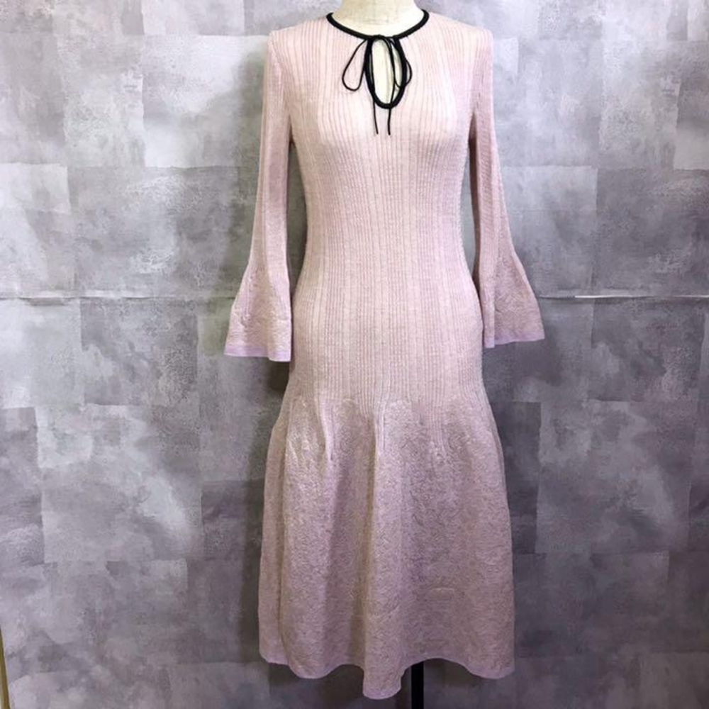 Mame Kurogouchi Pink Dress (2) New